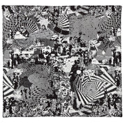 Volcom Men's Usst Collage Print Bandana Black White One Size
