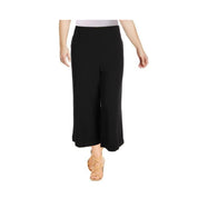 Alfani Women's Comfort Waist Solid Culottes – Black, XL