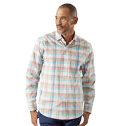 Tommy Bahama Sarasota Stretch Marina Plaid LS Shirt - Size XXL