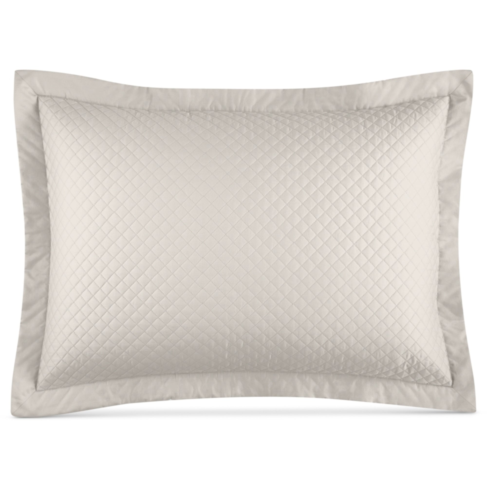 Ralph Lauren Wyatt King Pillow Sham Bedding - Vintage Silver
