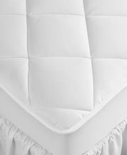 Hotel Collection 500TC Cotton Down Alt Extra Deep Mattress Pad – Queen – White