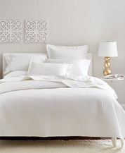 Charter Club Damask Quilted Cotton 3-Pc. Coverlet Set, Full/Queen - White
