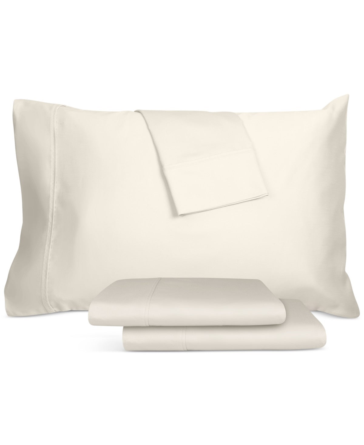 Serene Sleep 1000 Thread Count 4-Pc. Sheet Set, Queen - Ivory