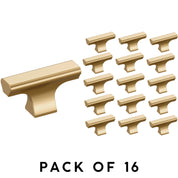 Amerock Status 2" (51mm) Cabinet Knob – Champagne Bronze – Pack of 16