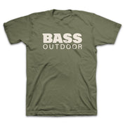 Bass Outdoor Men's Jersey Crewneck T-Shirt, Loden Green, Size Small