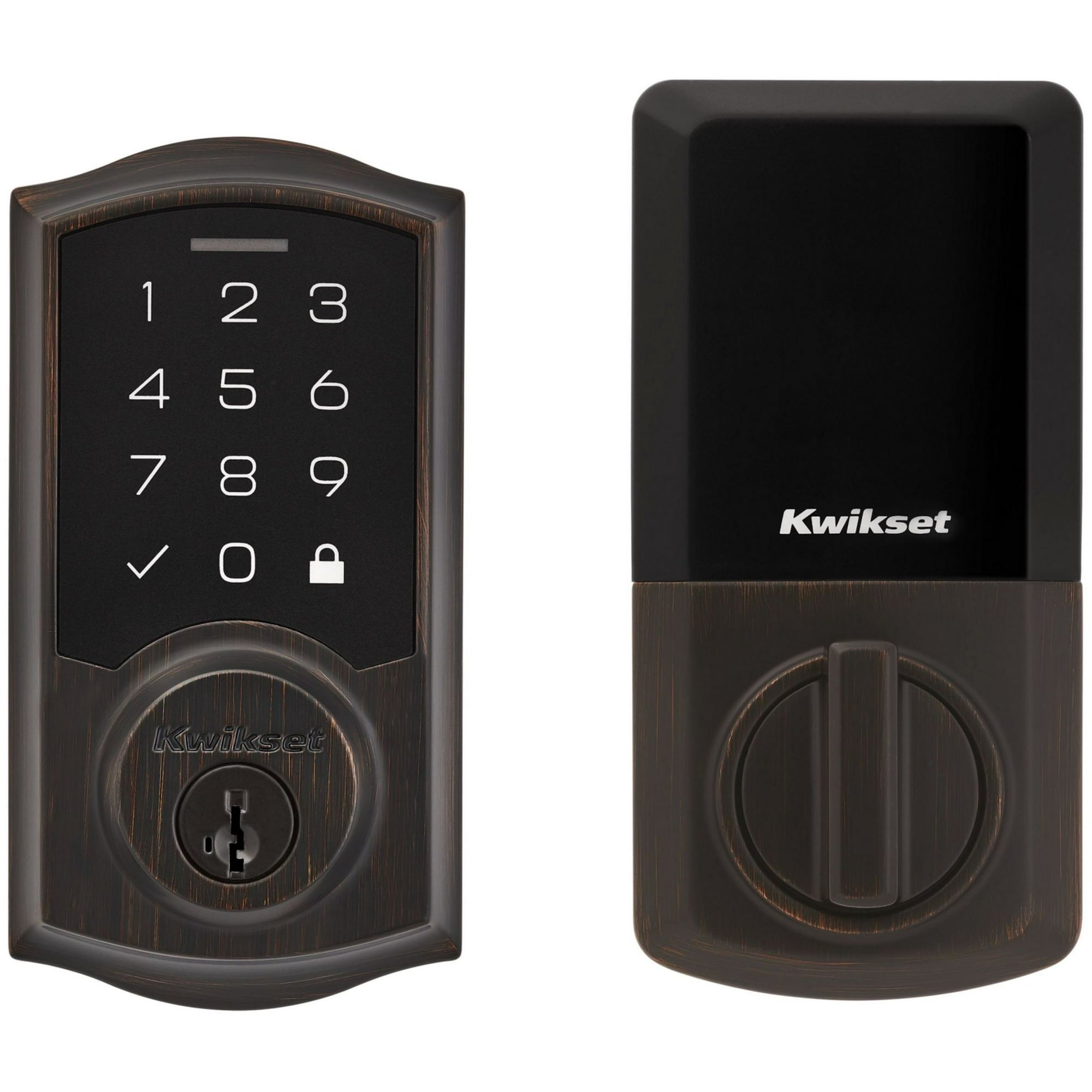 Kwikset 270 TRL SmartCode Traditional Touchpad Deadbolt – Venetian Bronze