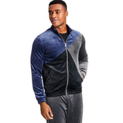 INC International Concepts Men's Colorblock Track Jacket Zipper, Multicolor - XL
