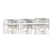 Z-Lite Bennington 3-Light Vanity – Chrome & Clear