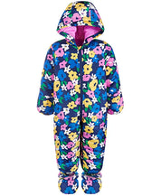 First Impressions Baby Girls' Floral Snowsuit - Size 0-3 Months