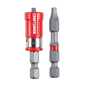 Craftsman 2-Piece 2" Magnetic Square #2 Screwdriver Bits – Steel, CMAF2SQ22