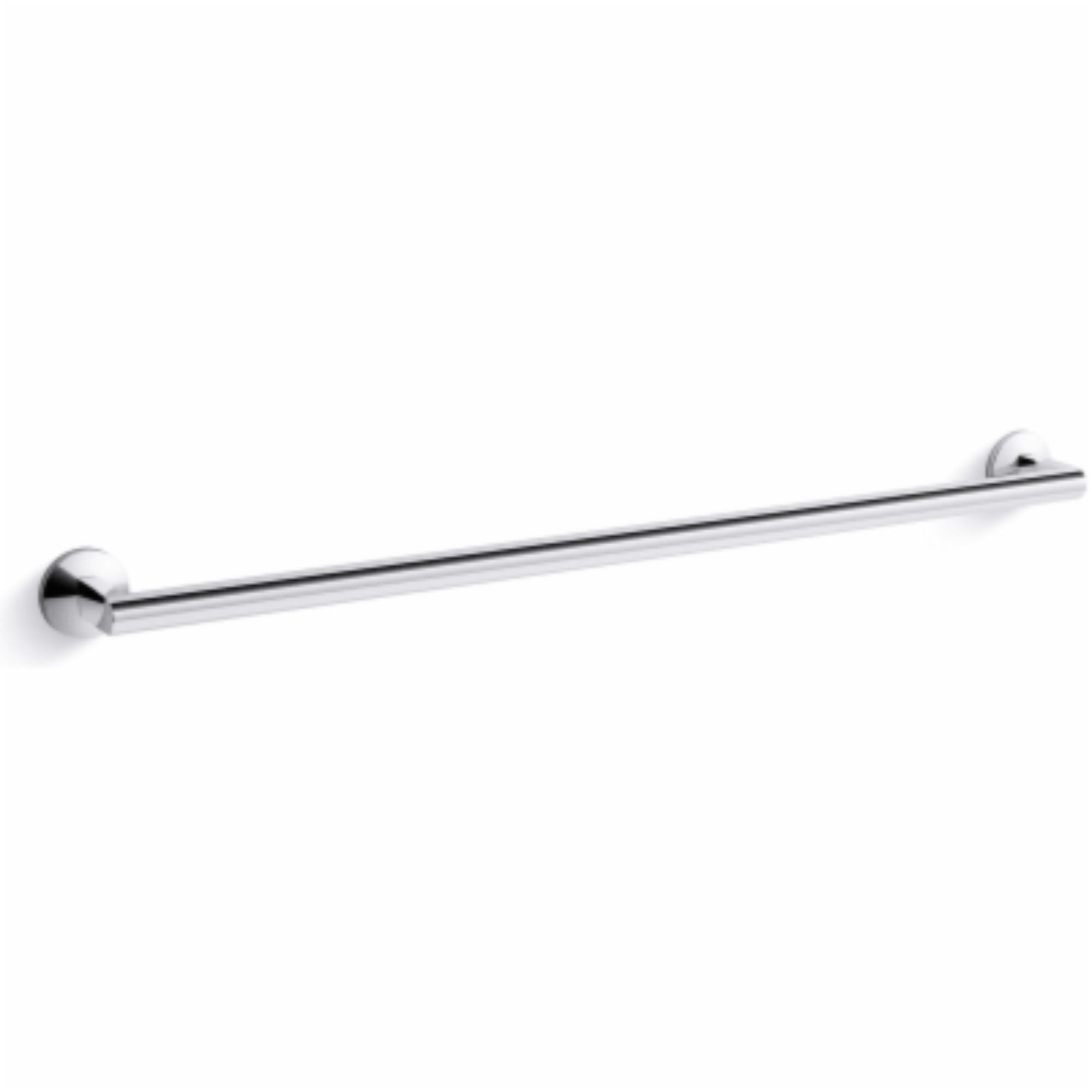 2-Pack KOHLER Components 30" Towel Bar – Polished Chrome – Modern Bathroom Hardware