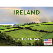 2025 Ireland Wall Calendar – 12-Month Monthly Calendar by Poster Foundry, Scenic Irish Photography, 12" x 18"