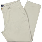 Club Room Men's Classic Fit Solid Chore Cotton Pants - Size 40W x 30L