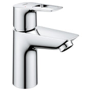 GROHE BauLoop Single-Handle Single Hole Bathroom Faucet in StarLight Chrome