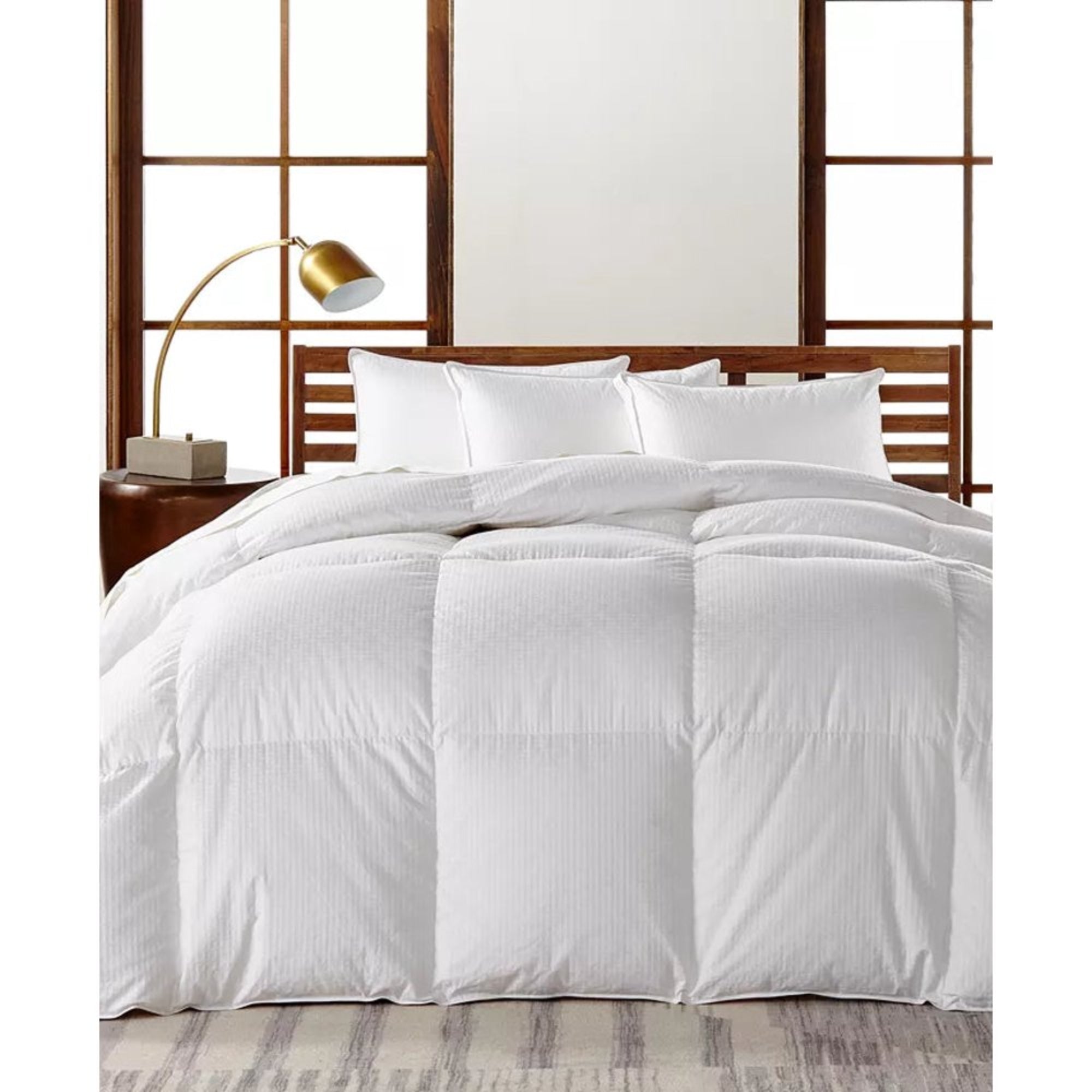 Hotel Collection European White Goose Down Heavyweight Full/Queen Comforter Set