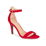 Material Girl Women's Blaire Padded Ankle Strap Square Dress Sandals, Size 9.5