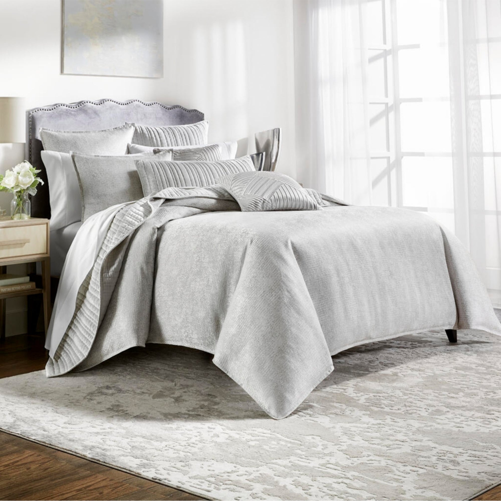 Hotel Collection Tessellate 3-Pc. Comforter Set, King