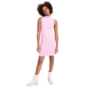 Bar III Women's High-Neck Sweater Dress – Lavender Suede, XL