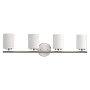 Progress Lighting Replay 4-Light Bath & Vanity Fixture – Brushed Nickel