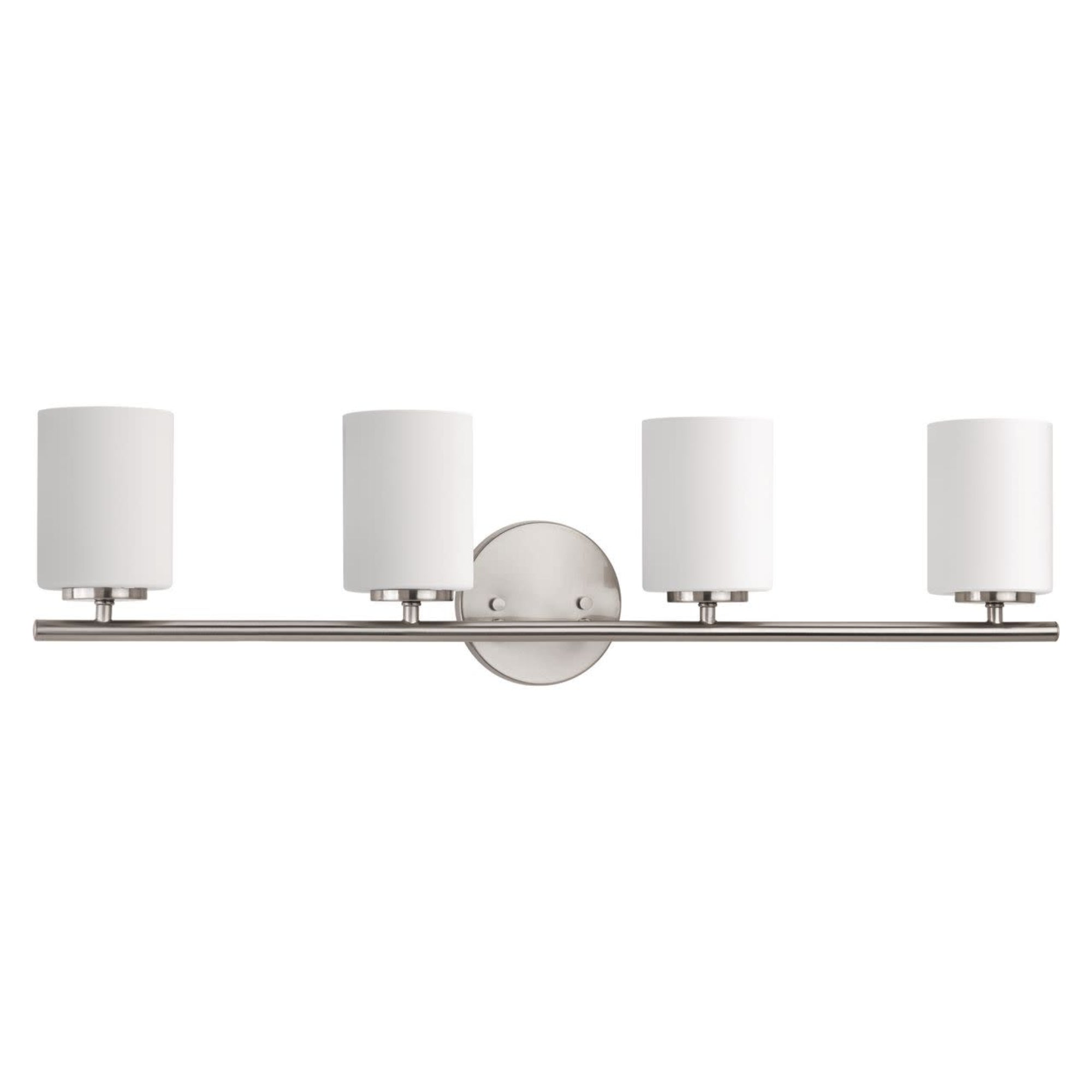 Progress Lighting Replay 4-Light Bath & Vanity Fixture – Brushed Nickel