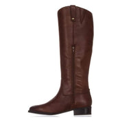 I.N.C. International Concepts Women's Fawne Leather Knee-High Boots – Cognac, Size 9M