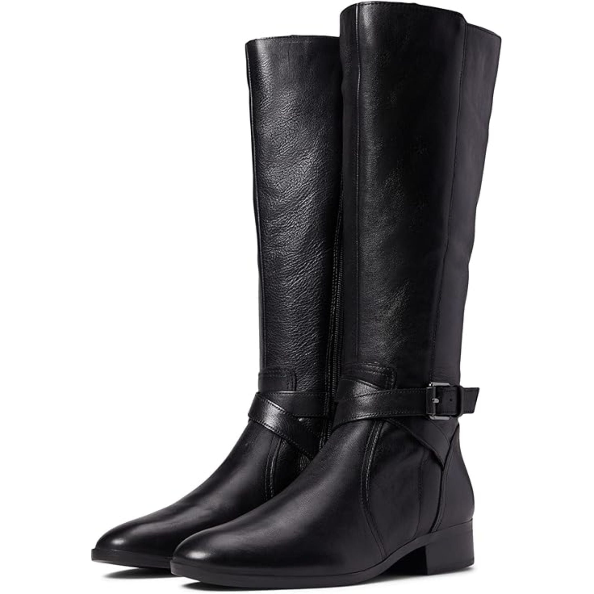 Naturalizer Rena Women's Leather Boots – Black, Size 7.5M