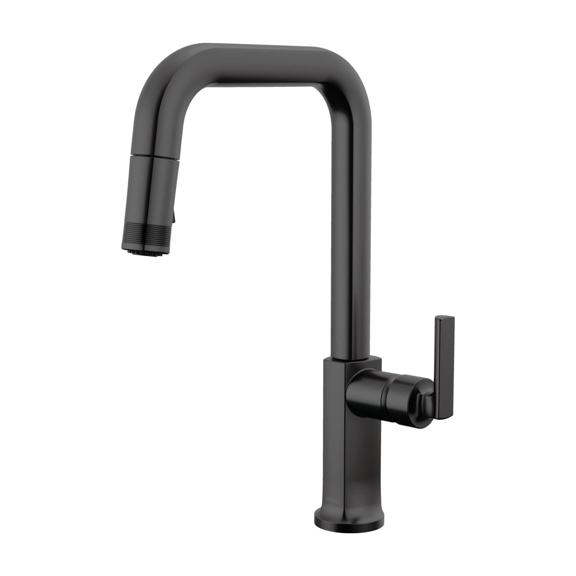Brizo 63007LF-LHP-L Kintsu 1.8 GPM Single Hole Pull-Down Kitchen Faucet - Matte Black