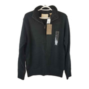 Weatherproof Vintage 1948 Men's Sherpa Sweater Jacket, Black - Size M