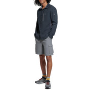 Bass Outdoor Men's Ray Performance Shirt with Pockets, Black - XL