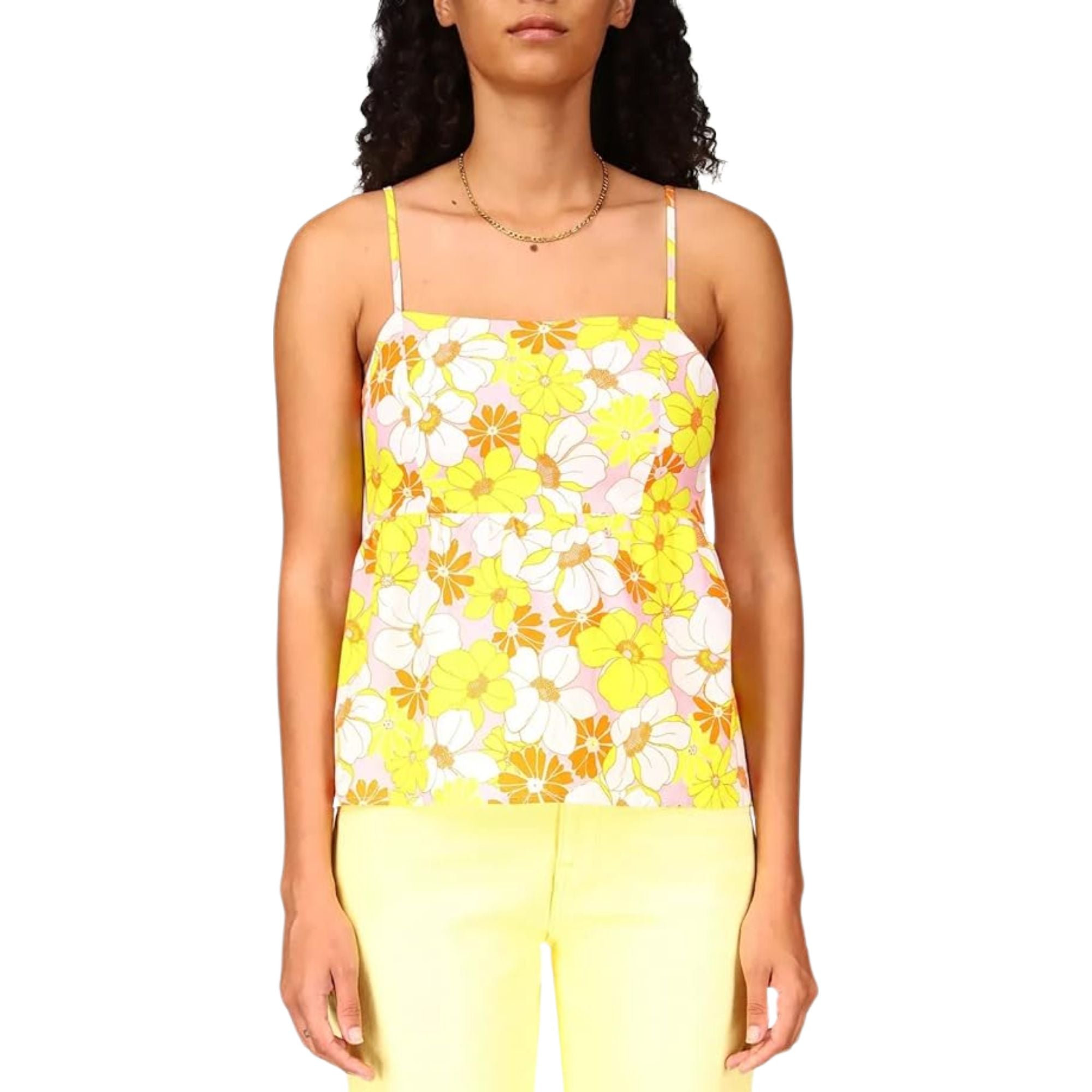 Sanctuary Women's Playdate Camisole Floral Top - Size Small