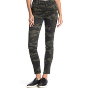 High-Rise Women's Caryl Camouflage Skinny Pants - Size 8