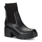 SUN + STONE Verityy Pull-On Lug Chelsea Boots – Black, Size 10M