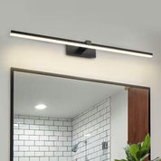 1-Light 31.7" Black Integrated LED Vanity Light Bar – Modern Minimalist Wall Sconce for Bathroom and Vanity