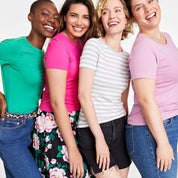 On 34th Women's Short-Sleeve Ribbed T-Shirt - Leprechaun 3X