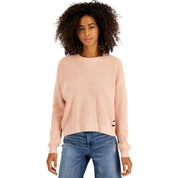 Tommy Jeans Women's Crewneck Sweater - Blush Pink Size - M