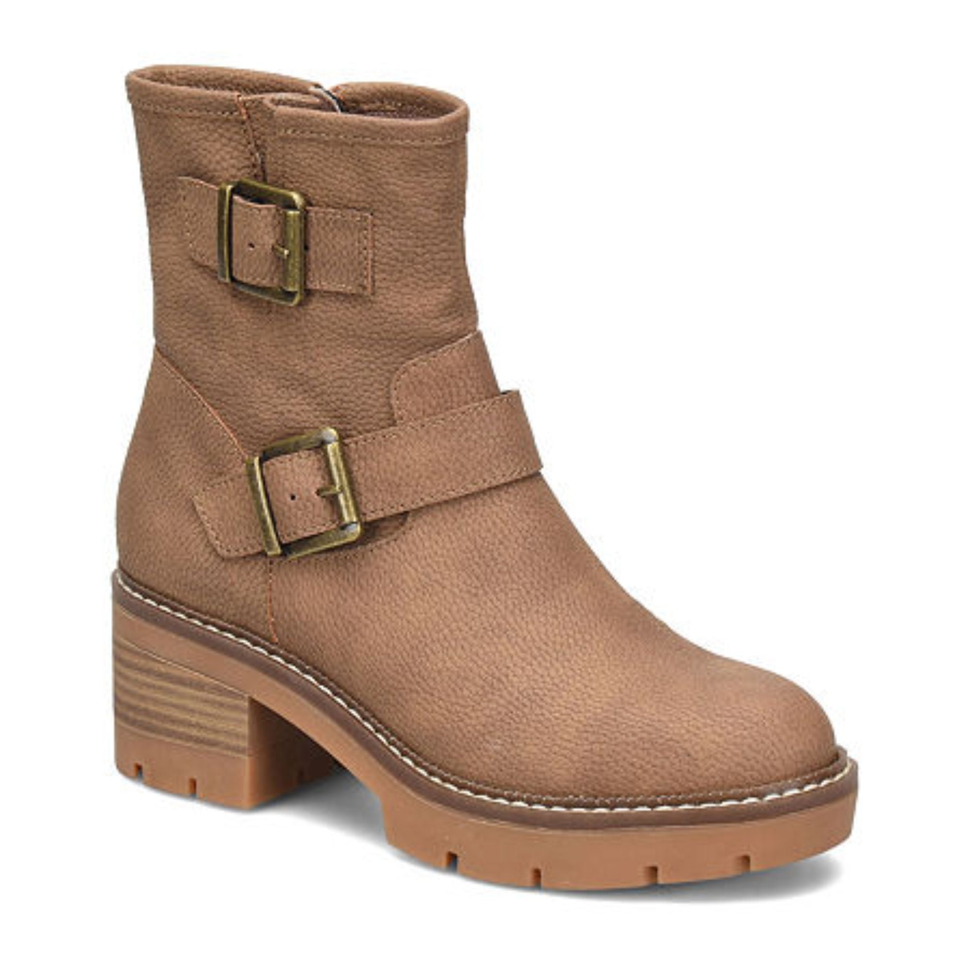 B.O.C. Monika Boots – Taupe Nubuck, Size 6.5M