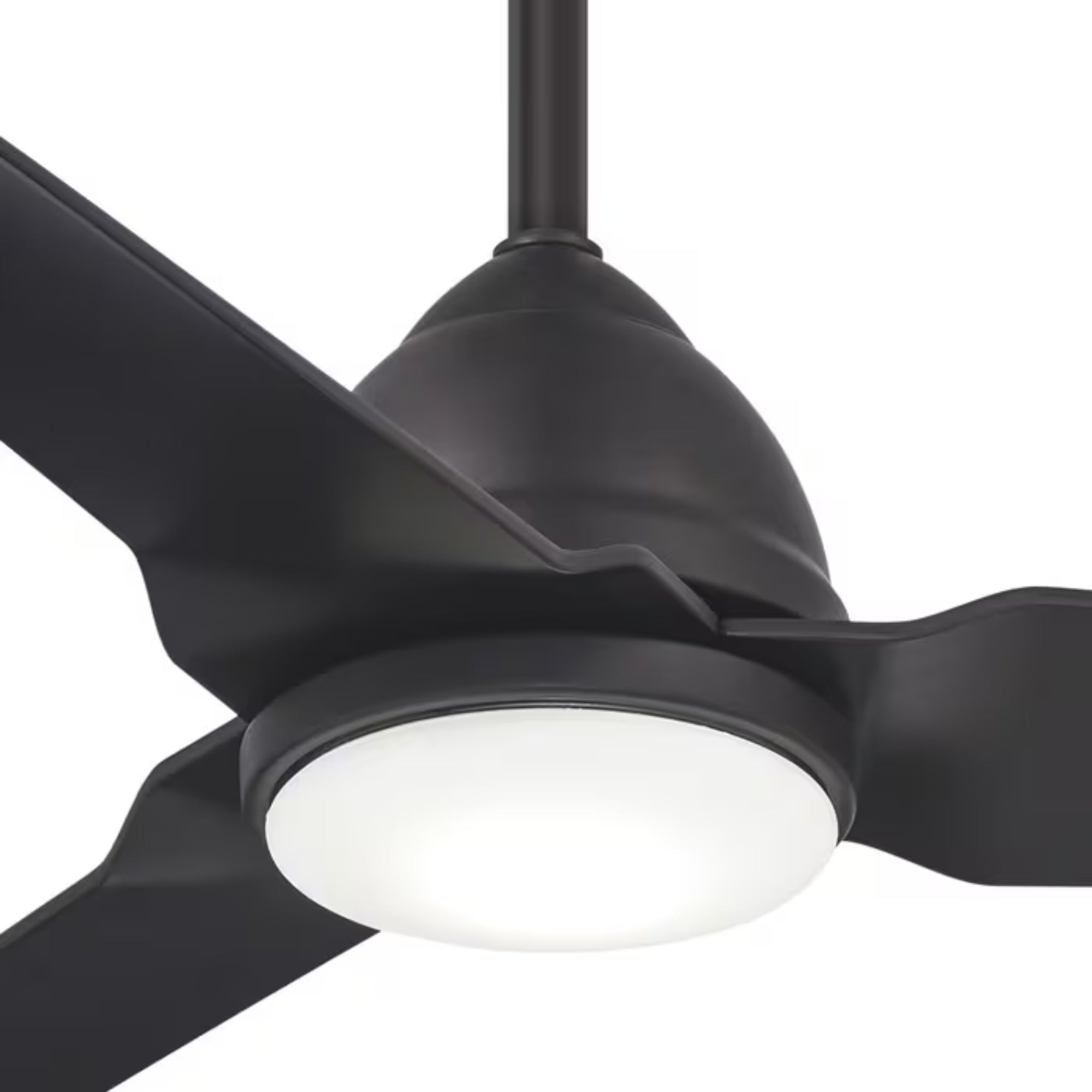 Minka-Aire Java 54" 3-Blade Ceiling Fan – Coal Finish with Etched Opal Glass (F753L-CL)