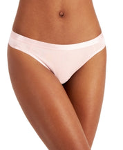 Jenni Women's Thong No-Show Panties in Peachskin With Spandex