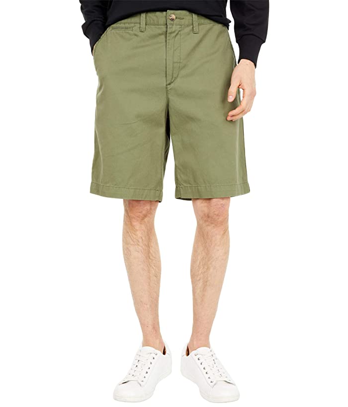 Polo Ralph Lauren Men's Relaxed Fit 10 Inch Cotton Chino Shorts, Olive Green - Size 34