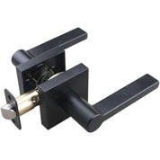 Miseno MLK4022 Lorton Flat Bar Passage Door Lever Set – Black