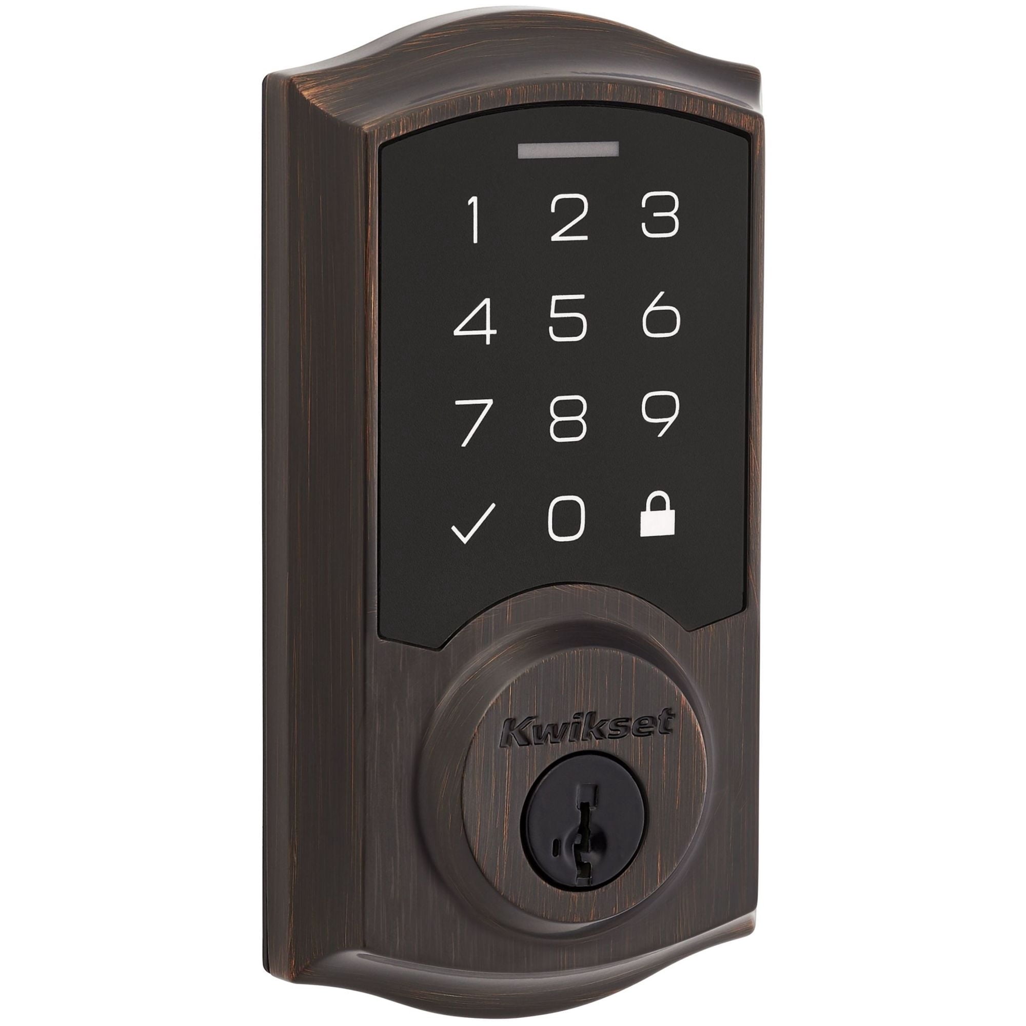 Kwikset 270 TRL SmartCode Traditional Touchpad Deadbolt – Venetian Bronze