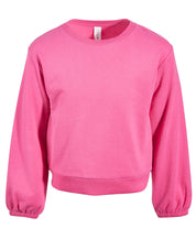 ID Ideology Little Girls Fleece Sweatshirt, Created for Macy's - Candy Pink
