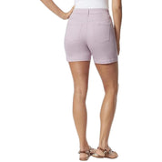 Women's Gloria Vanderbilt Light Purple Amanda Shorts - Size 14