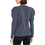 INC International Concepts Blue Inkberry Puff Sleeve Pullover Sweater - Size 2XL