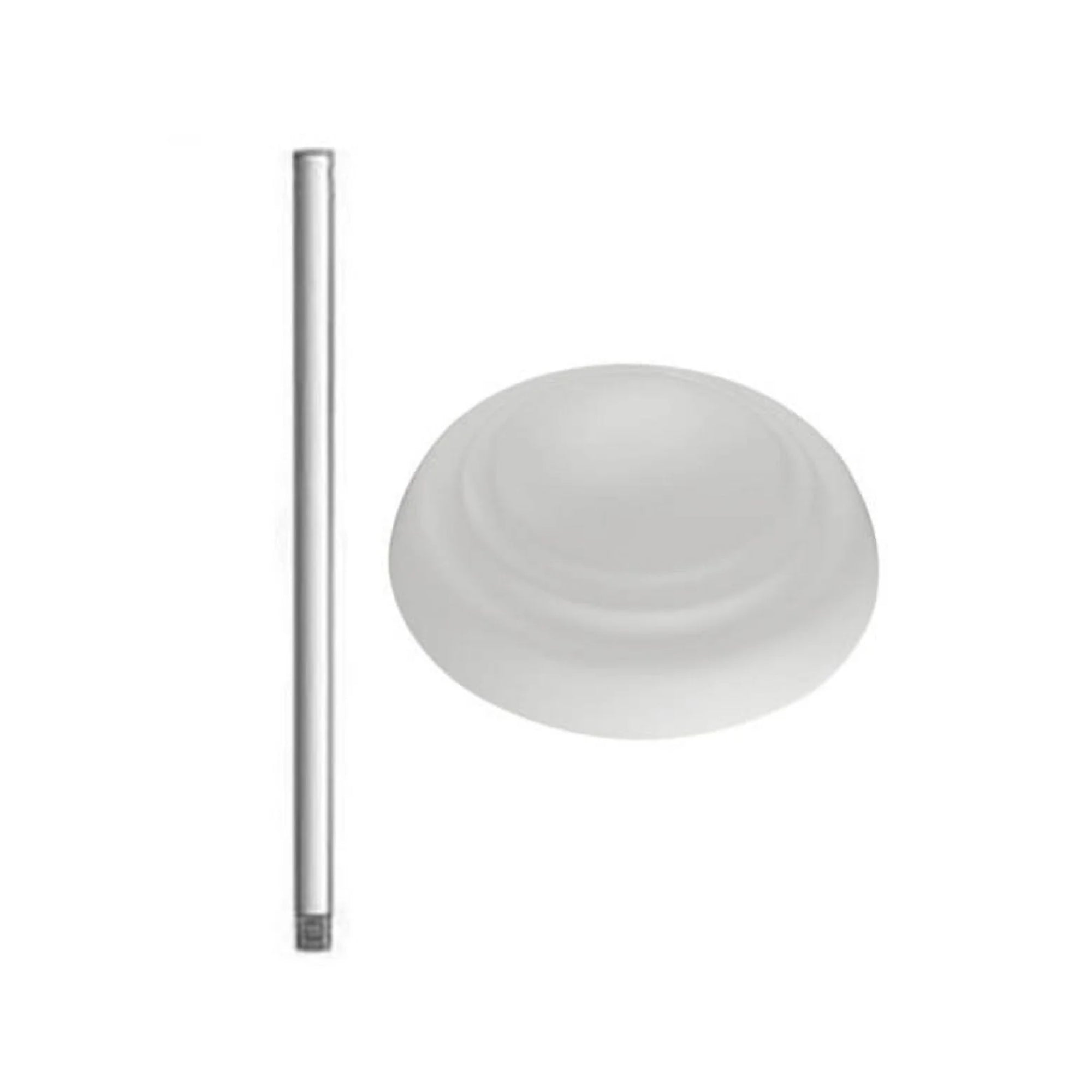 MinkaAire MA DR512 12" Ceiling Fan Downrod for 9 Ft Ceilings - Soft Brass