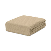 Lauren Ralph Lauren Classic 100% Cotton Blanket, Full/Queen - Taupe