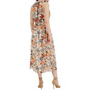 Anne Klein Women's Floral-Print Midi Halter Dress  - Size 10
