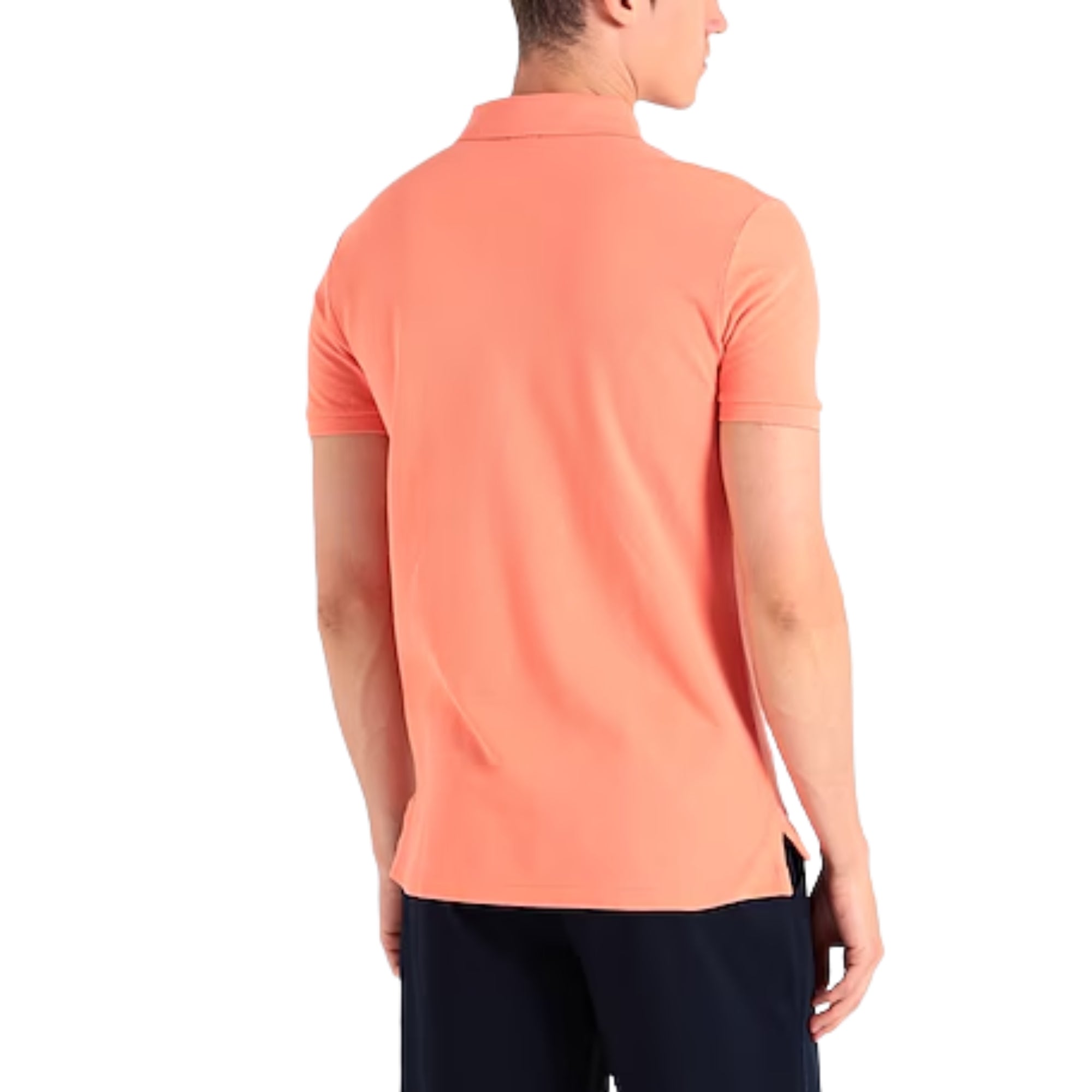 Polo Ralph Lauren Custom Slim Fit Mesh Polo Shirt, Orange - Medium