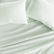 Kaycie Gray Microfiber 4-Pc. Sheet Set, Twin - Light Green