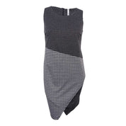 NY Collection Women's Plus Size Mixed-Print Shift Dress 3X